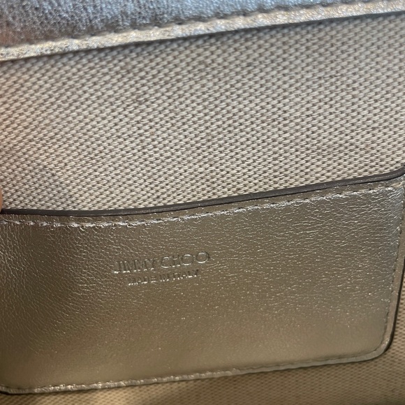 Jimmy choo calfskin crossbody bag with chain new with tag - Picture 5 of 6